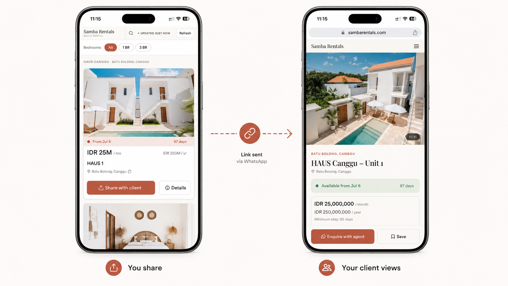 Agent sharing flow
